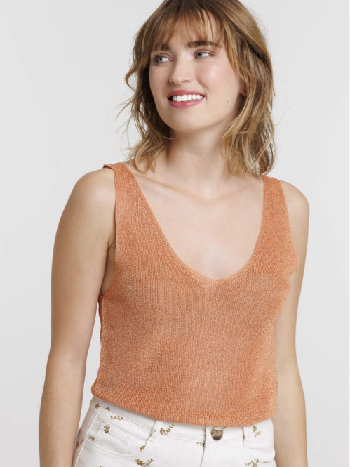 Débardeur orange sorbet...