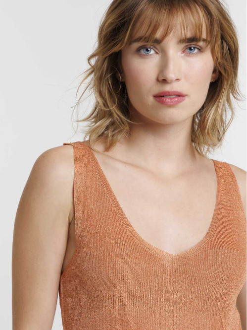 Débardeur orange sorbet...