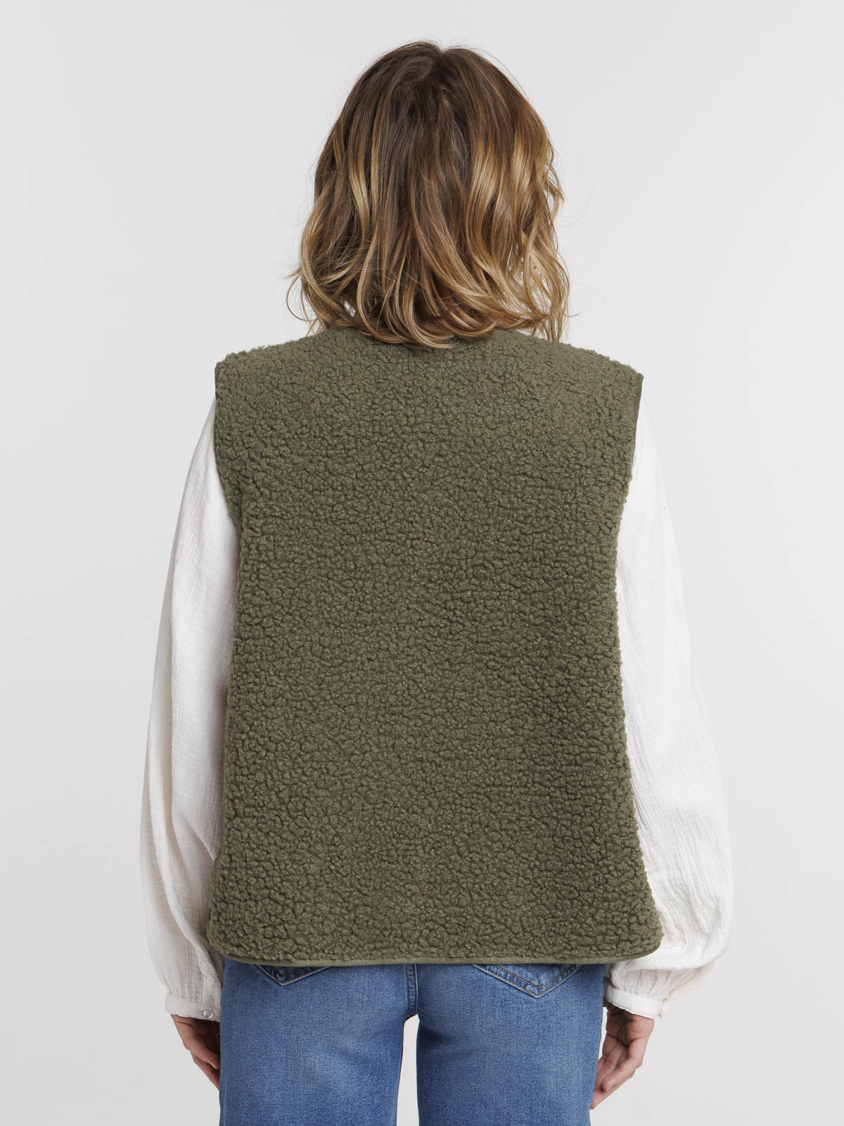 Gilet sans manches tilleul femme Gilet sans manches tilleul femme