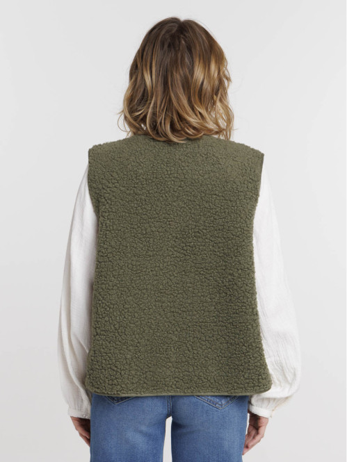 Gilet sans manches tilleul...