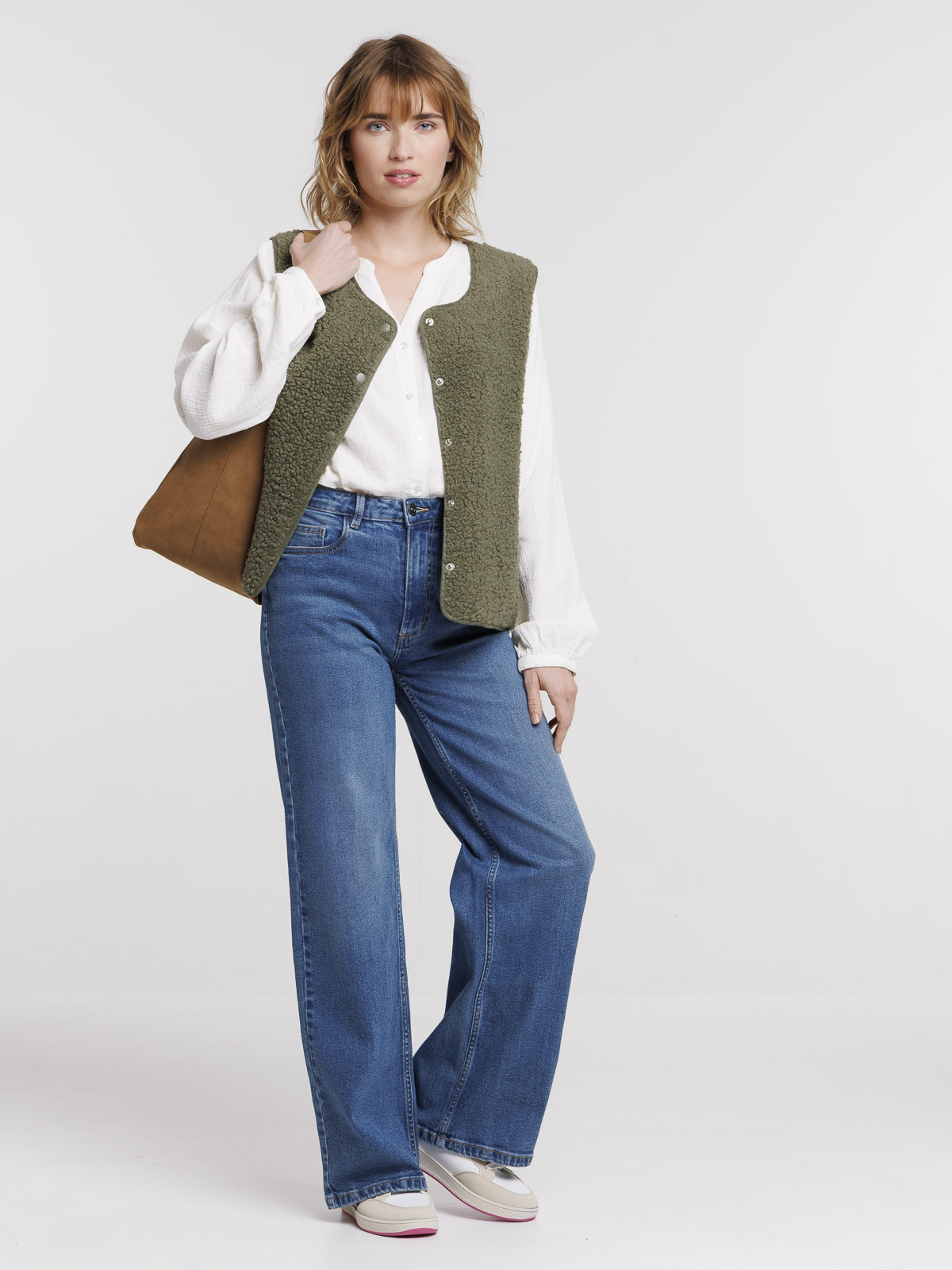 Gilet sans manches tilleul femme Gilet sans manches tilleul femme