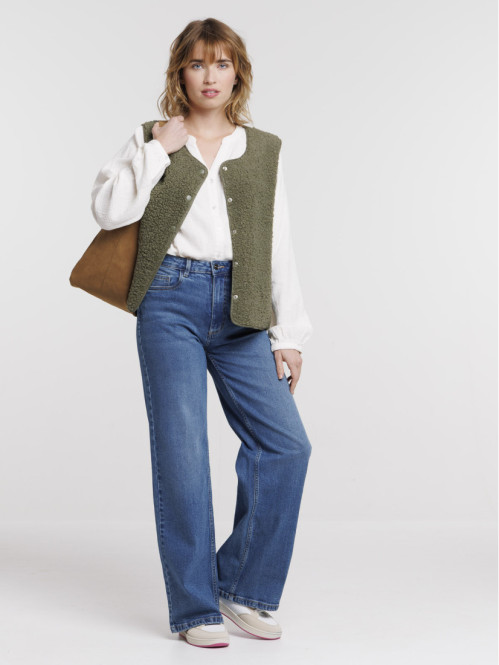 Gilet sans manches tilleul...