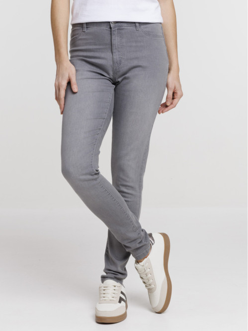 Jean skinny basique gris femme