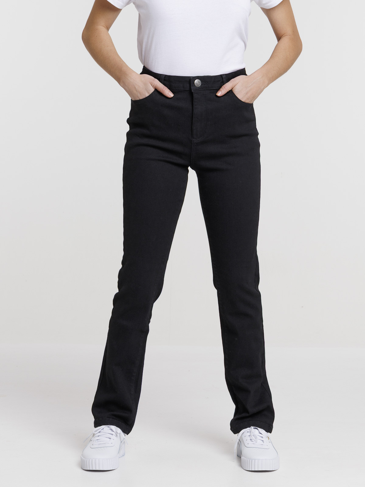 Jean bootcut noir femme Jean bootcut noir femme