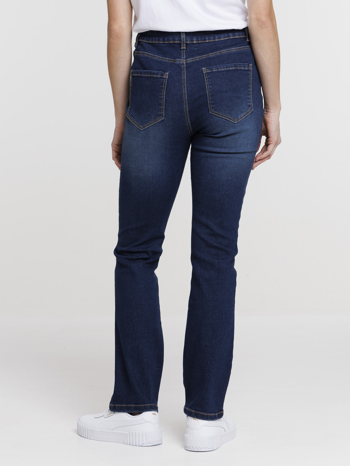 Jean bootcut brut femme