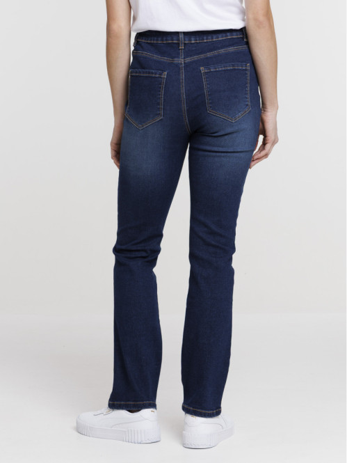 Jean bootcut brut femme