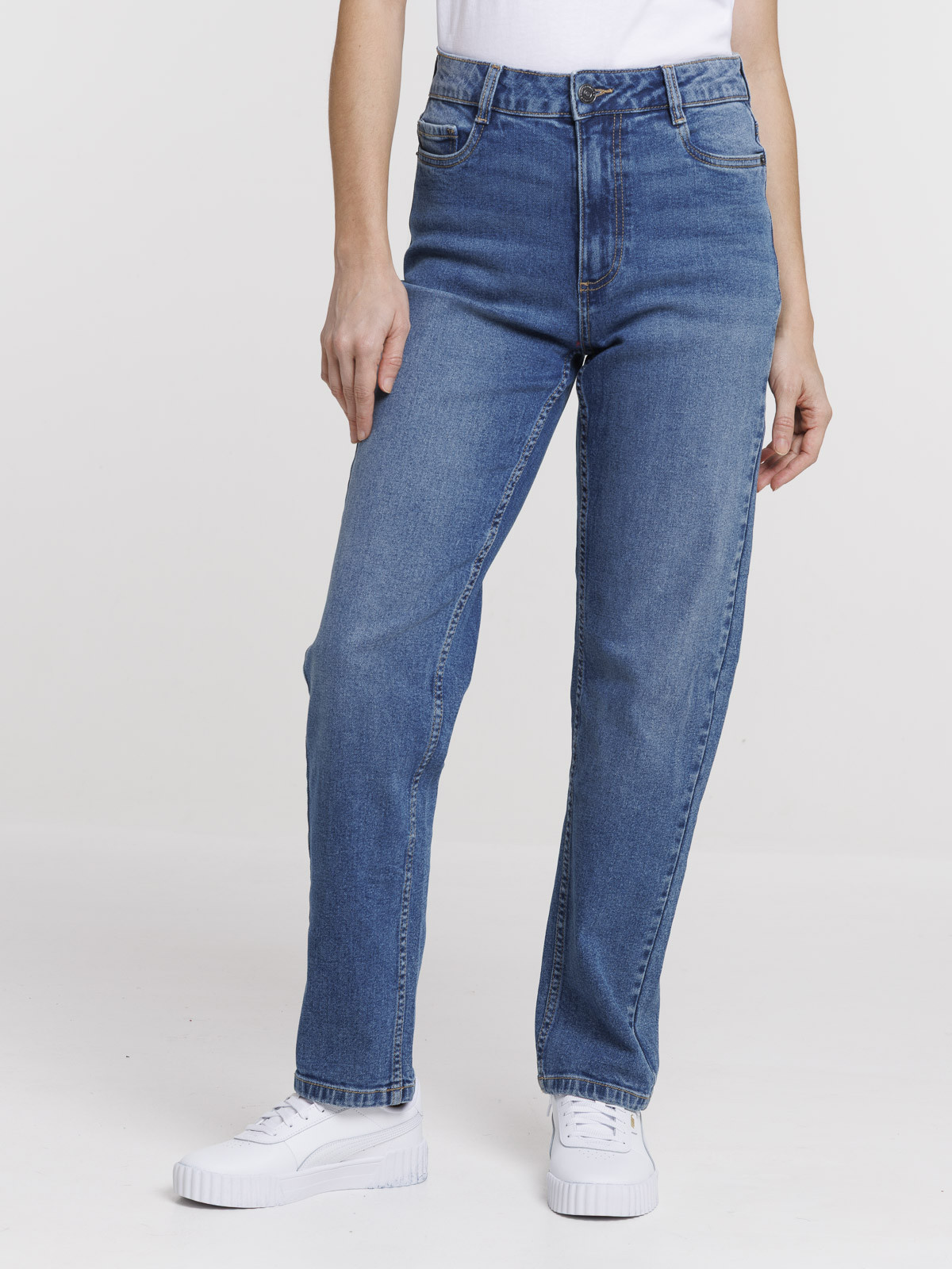 Jean regular stone femme