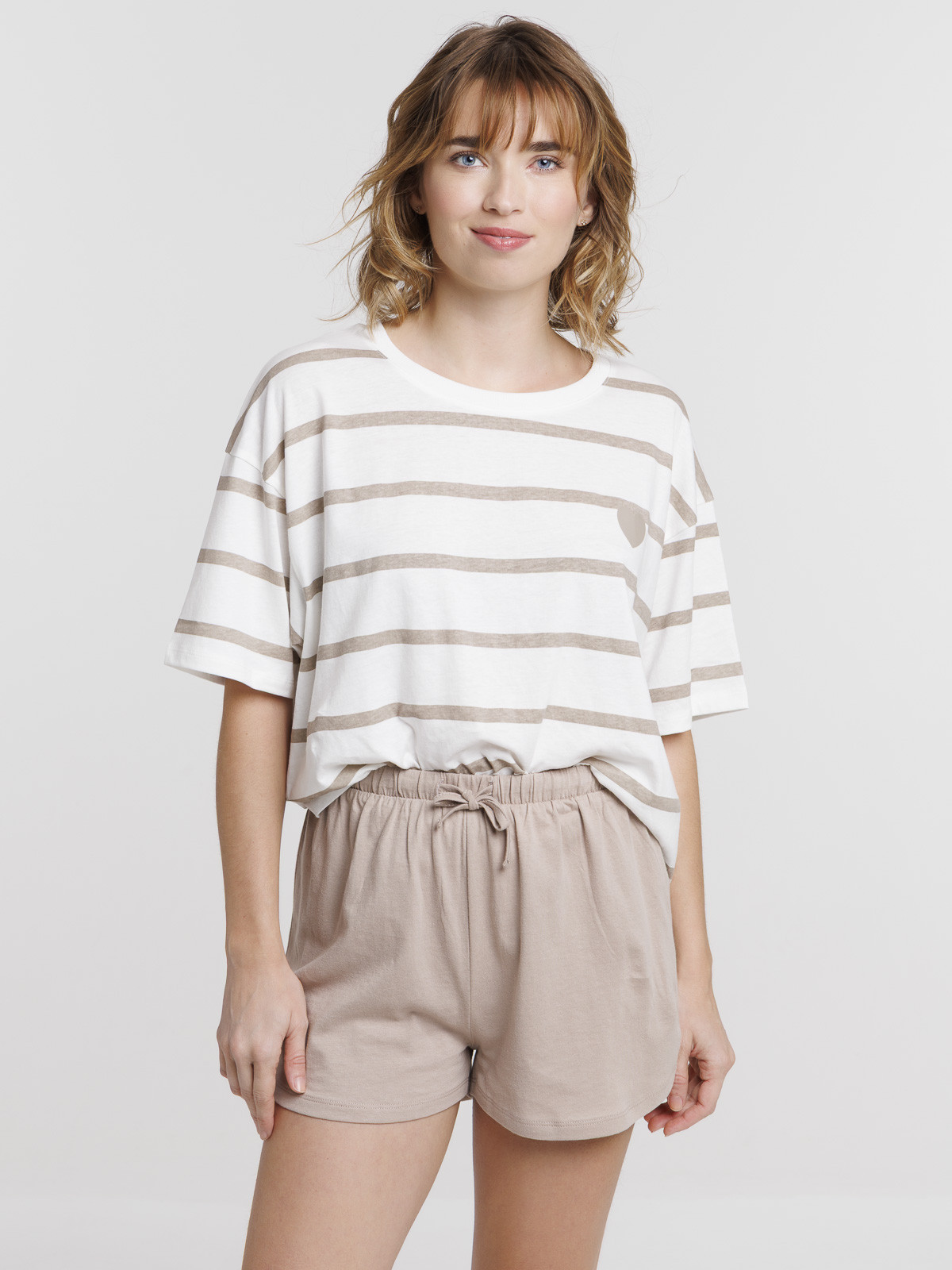 Pyjashort happy morning femme