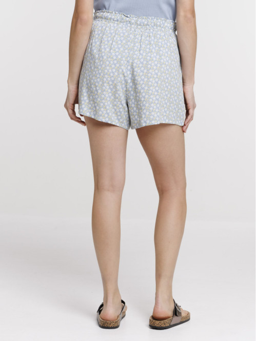 Bas de pyjama short fleuri...