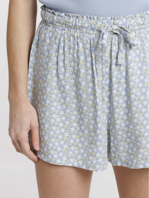 Bas de pyjama short fleuri...