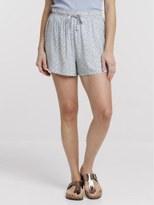 Bas de pyjama short fleuri...