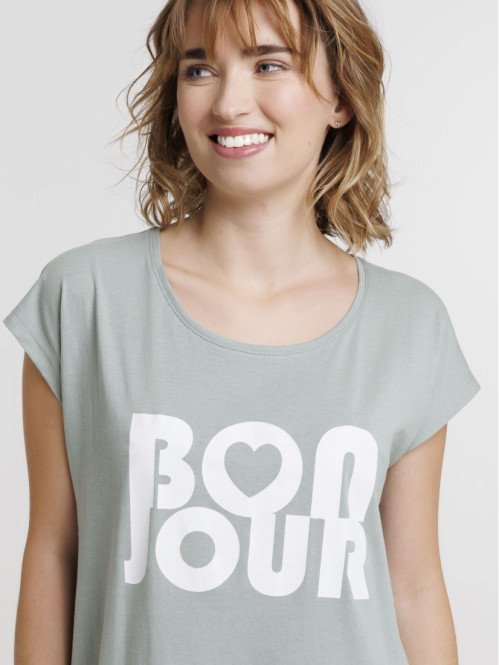 Chemise de nuit bonjour femme