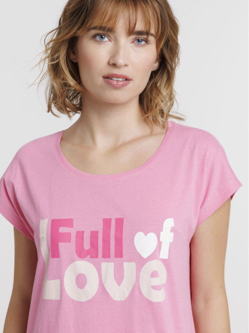 Chemise de nuit full of love femme