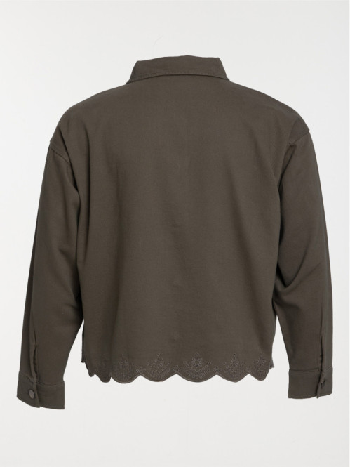 Veste festonnée grande...