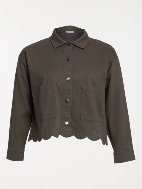 Veste festonnée grande...