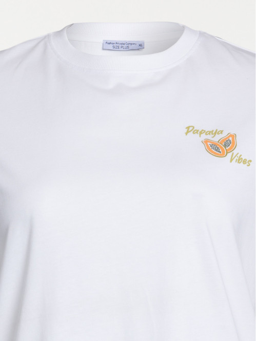 T-shirt papaya grande...