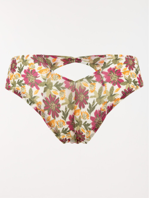 Shorty motif floral femme...