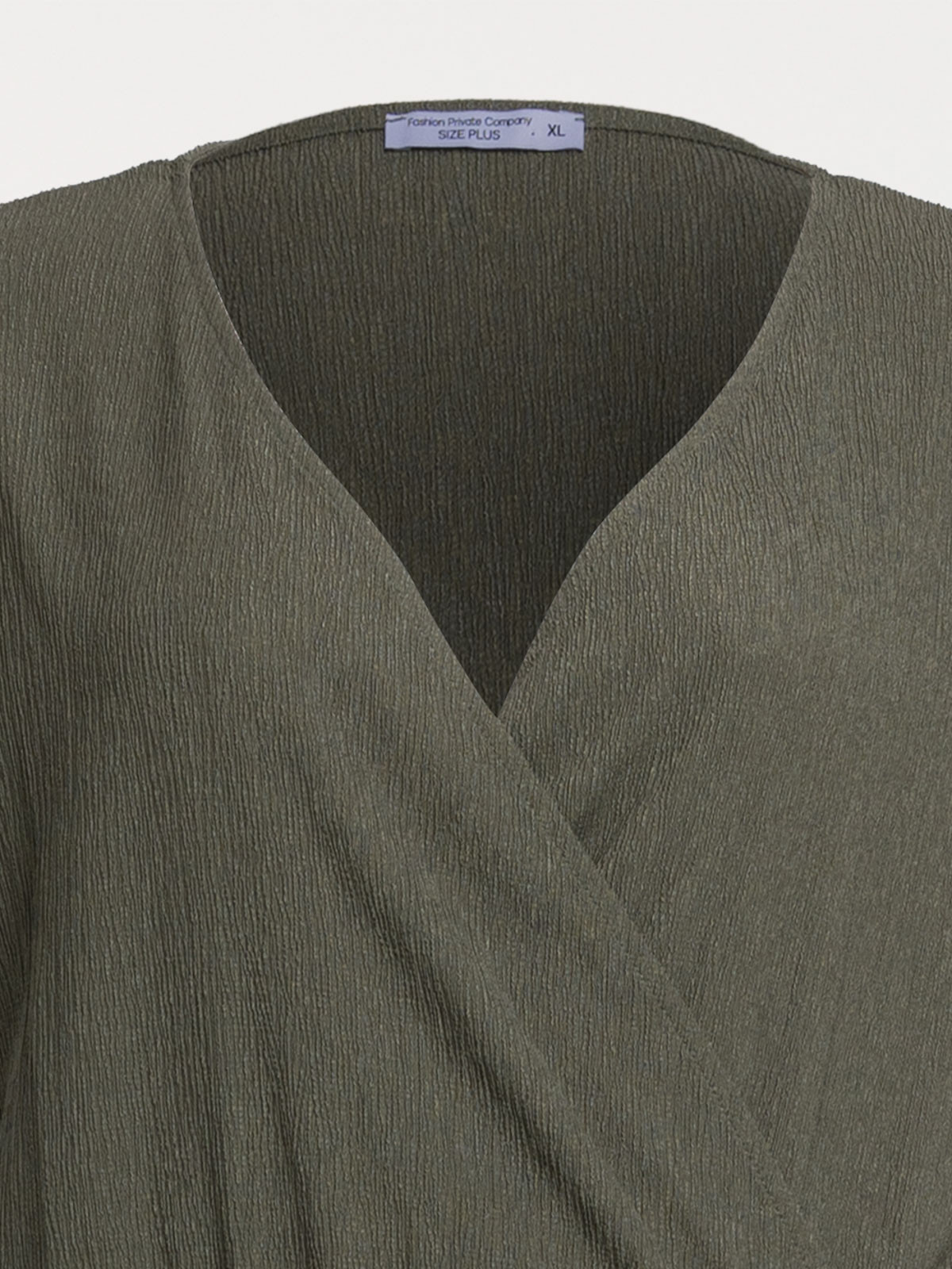 Combinaison col V grande taille femme