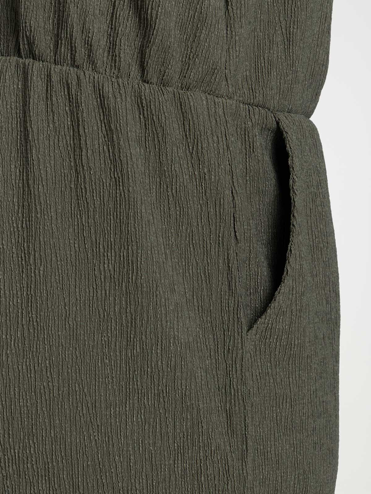 Combinaison col V grande taille femme