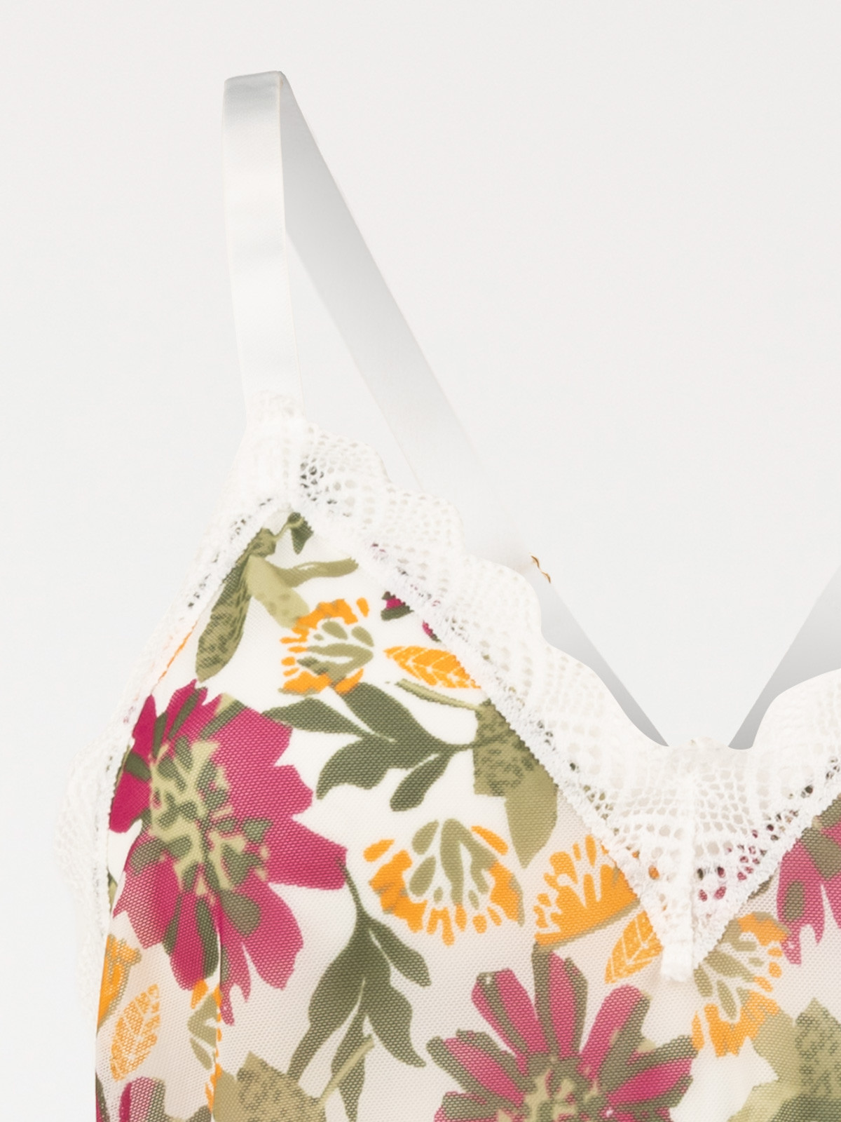 Nuisette imprimée florale femme