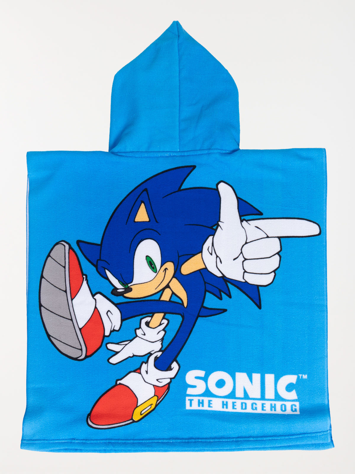 Poncho de plage Sonic 60x120 cm