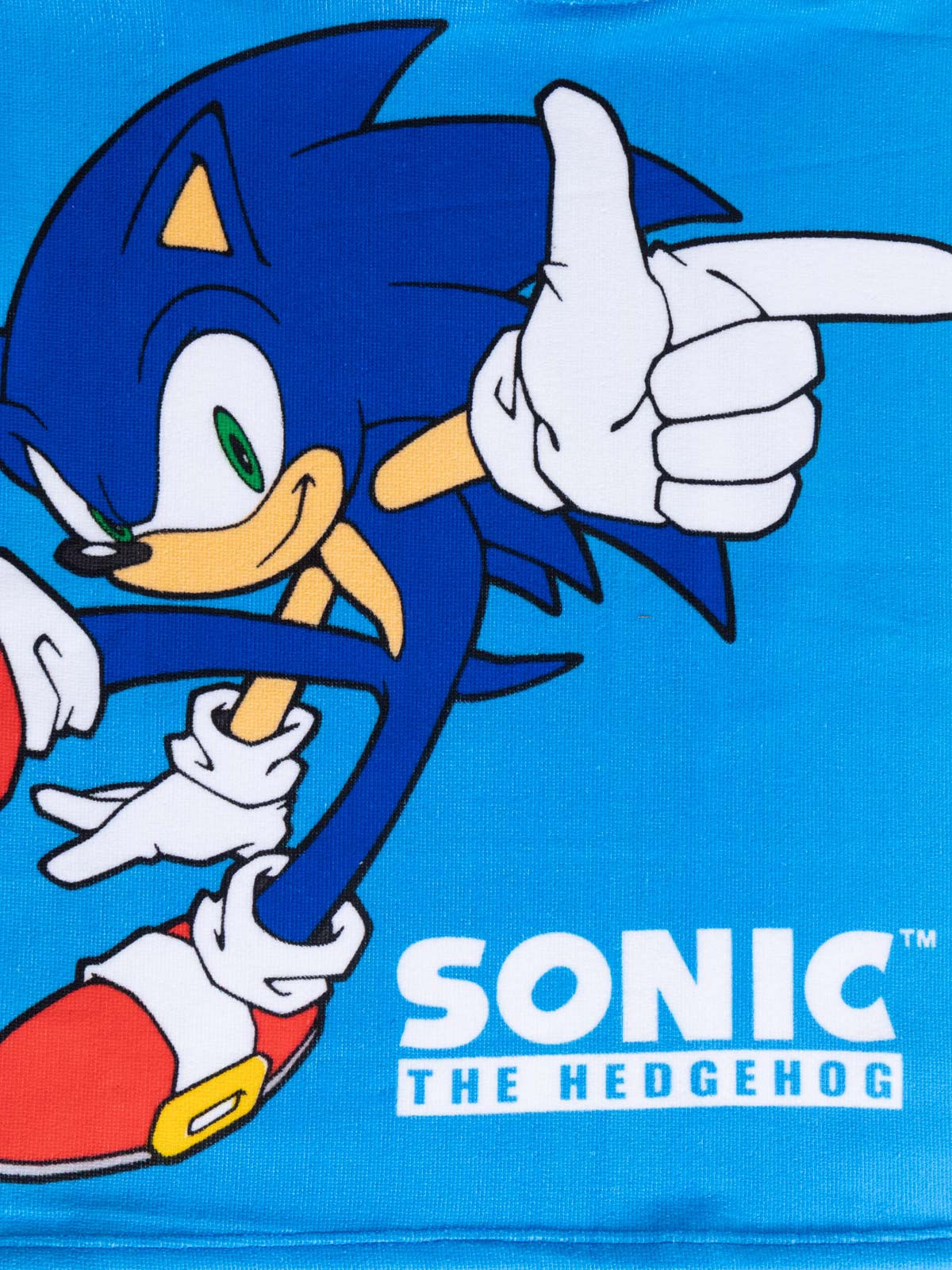 Poncho de plage Sonic 60x120 cm