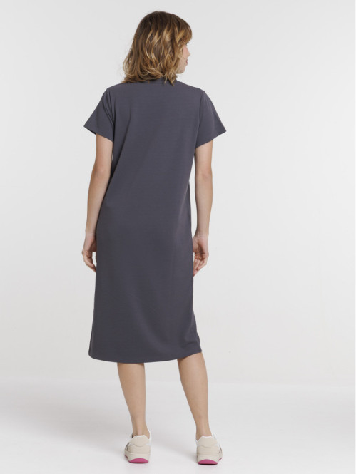 Robe asphalte motif coeur...