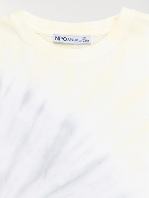 T-shirt effet tie and dye...