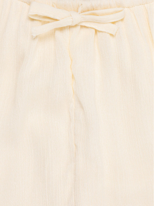 Pantalon large vanille...