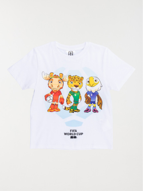 T-shirt FIFA mascottes...