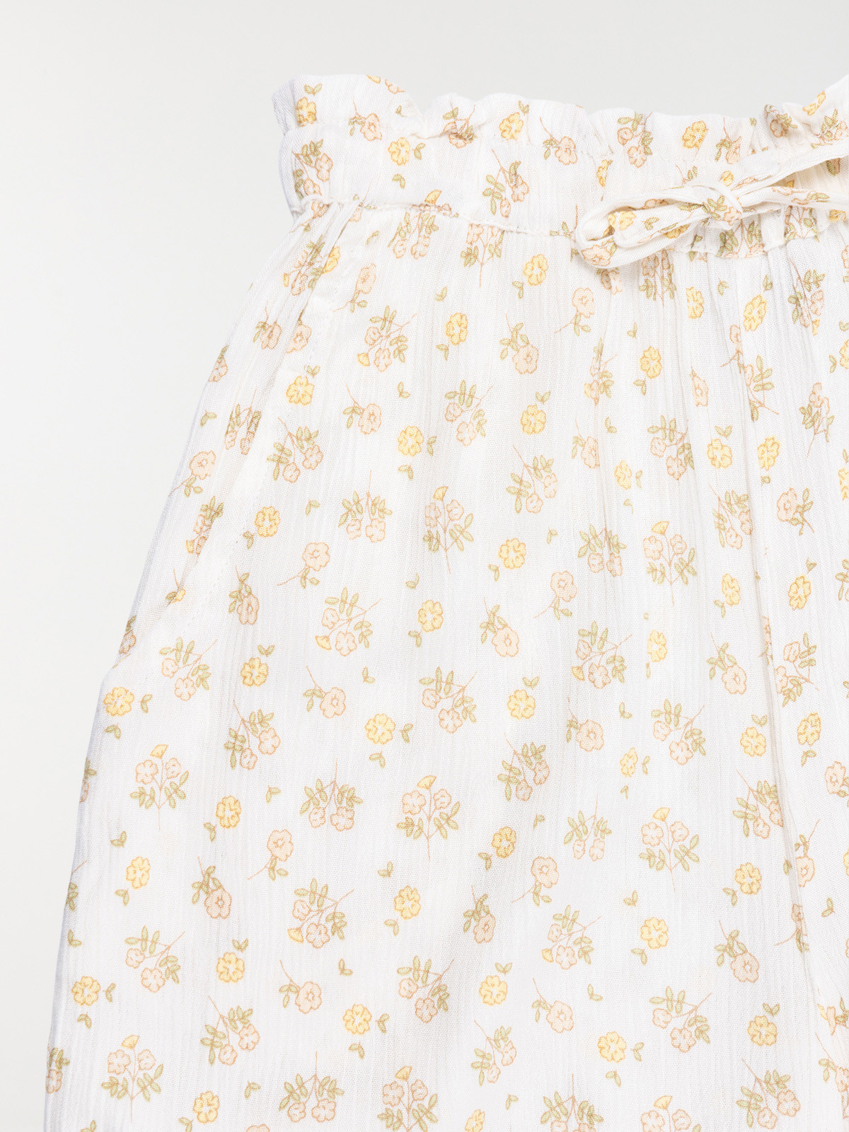 Pantalon imprimé floral fille (3-12A)