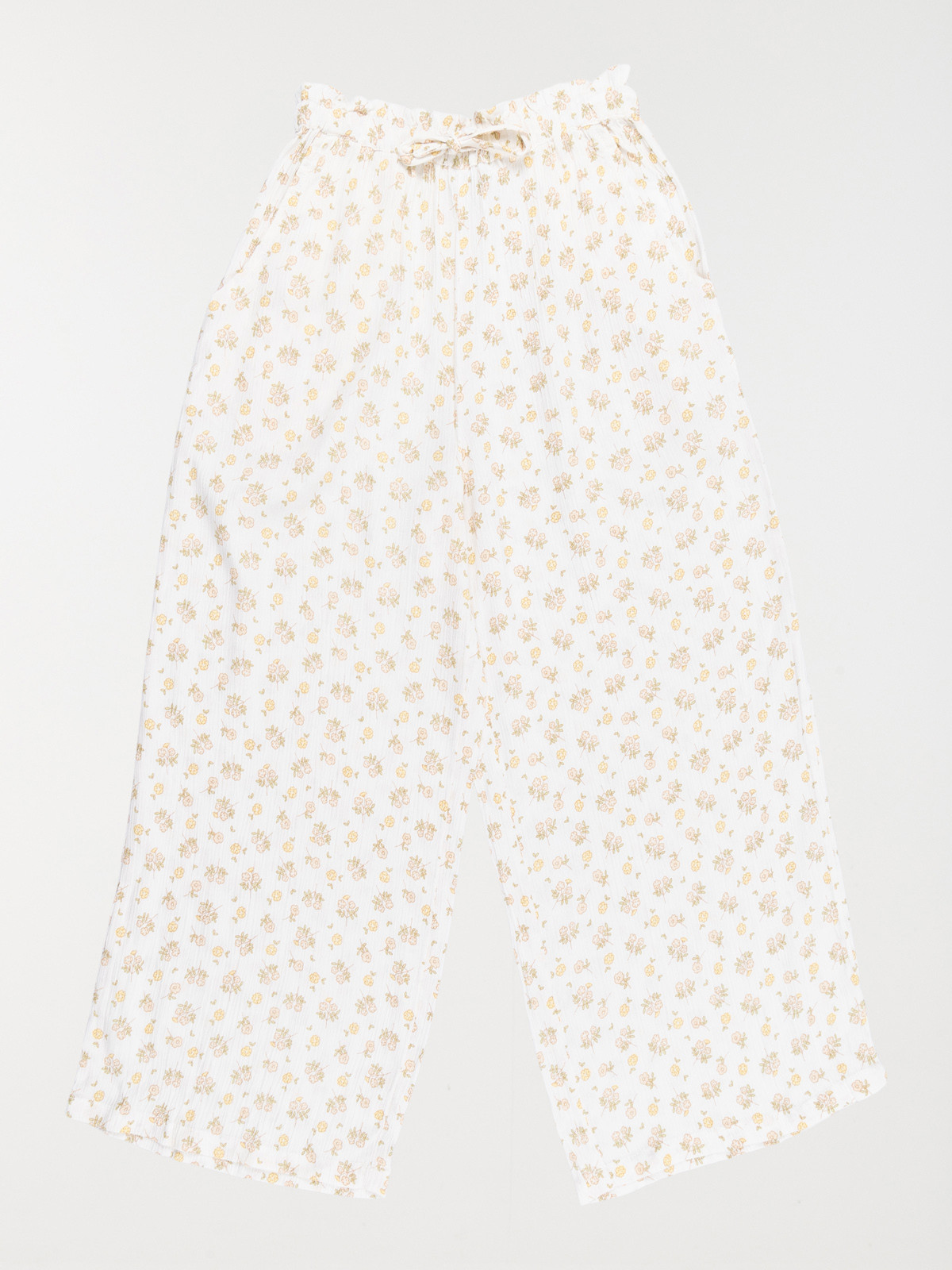 Pantalon imprimé floral fille (3-12A)