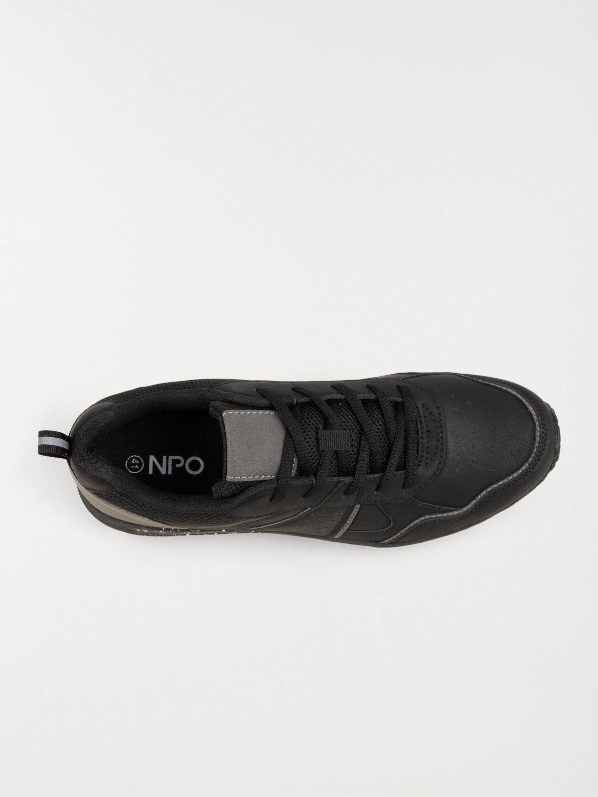 Baskets homme coloris noir (40-46)