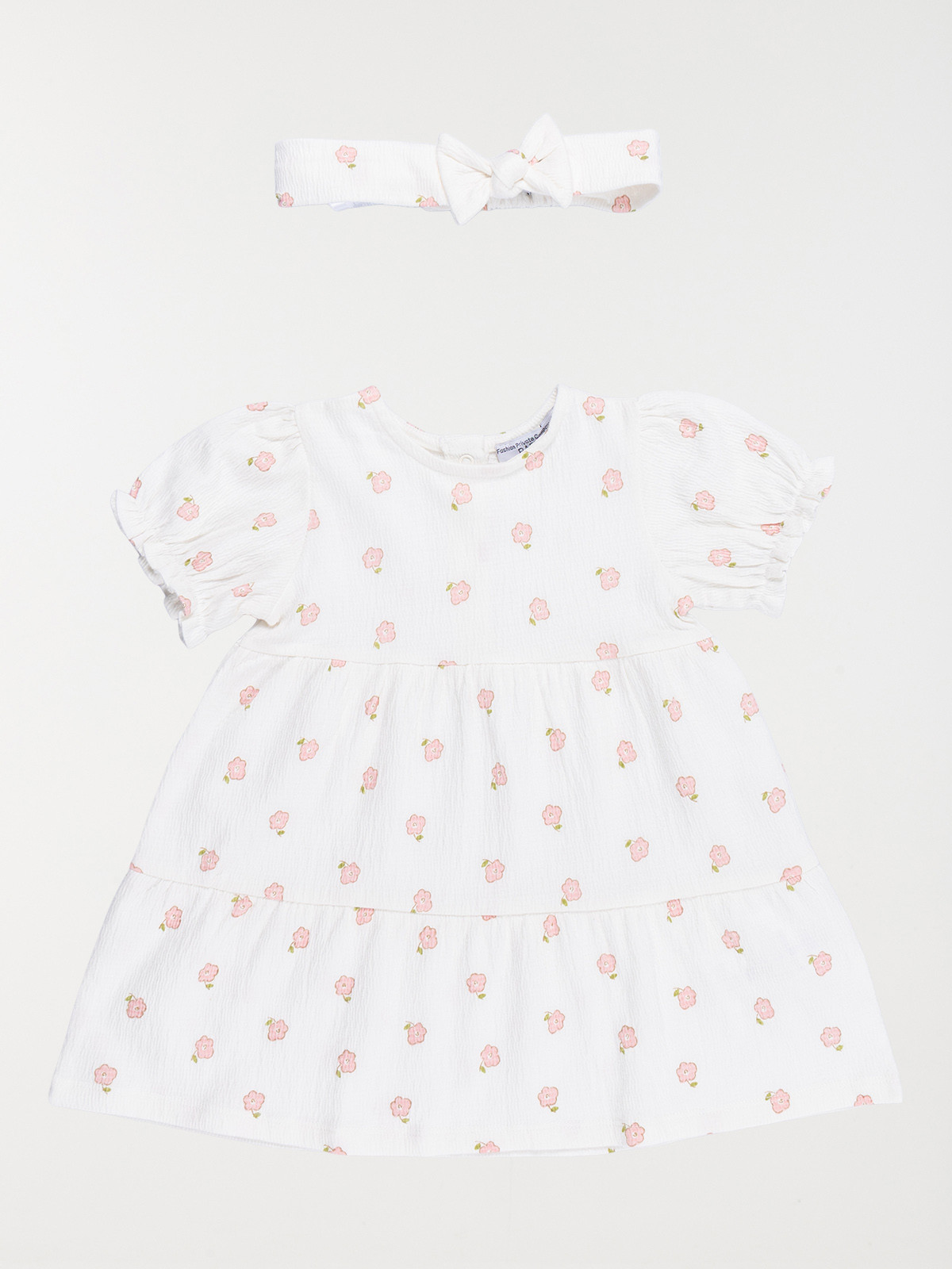 Ensemble robe et bandeau fille (3-36M)