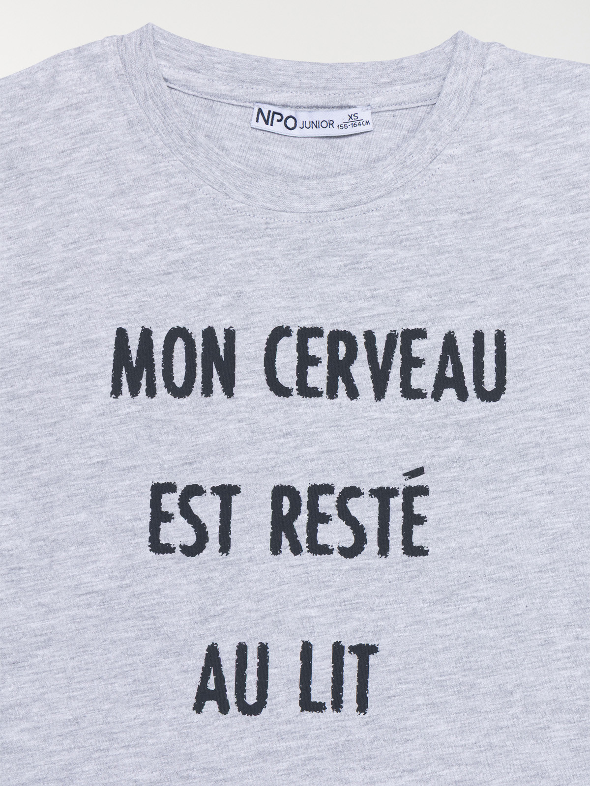 Pyjama court message garçon (XXS-M)