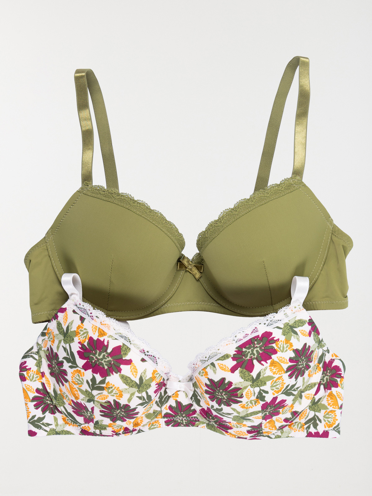 Lot de 2 soutiens-gorge femme (85B-95E)