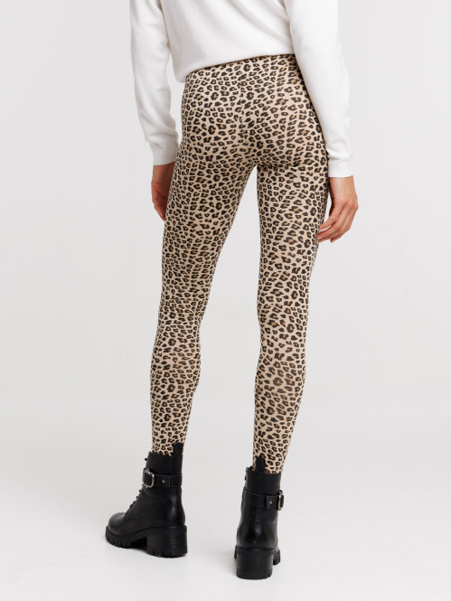 Legging léopard femme