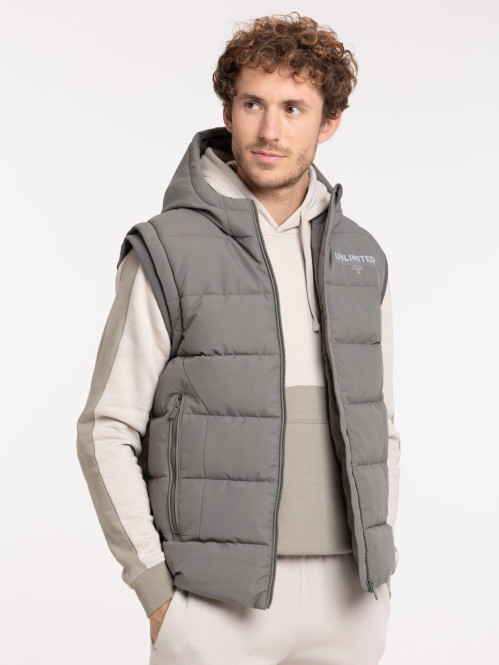 Blouson capuche sans...