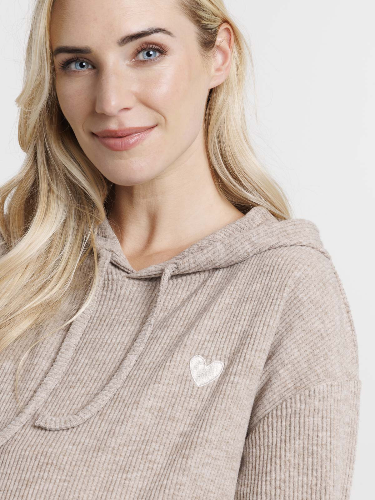 T-shirt capuche velours maternité femme