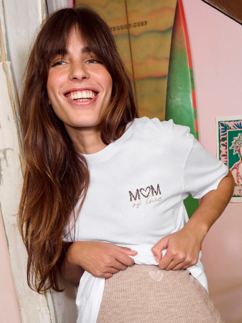T-shirt mom of life femme...