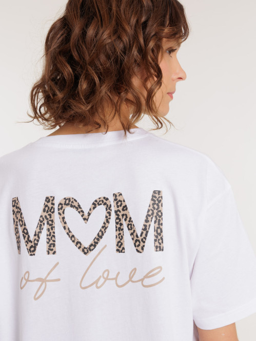 T-shirt mom of life femme...