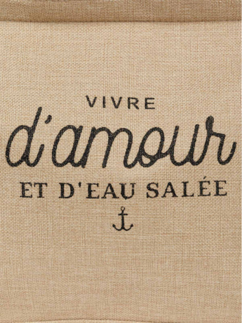 Sac vivre d'amour et d'eau salée femme