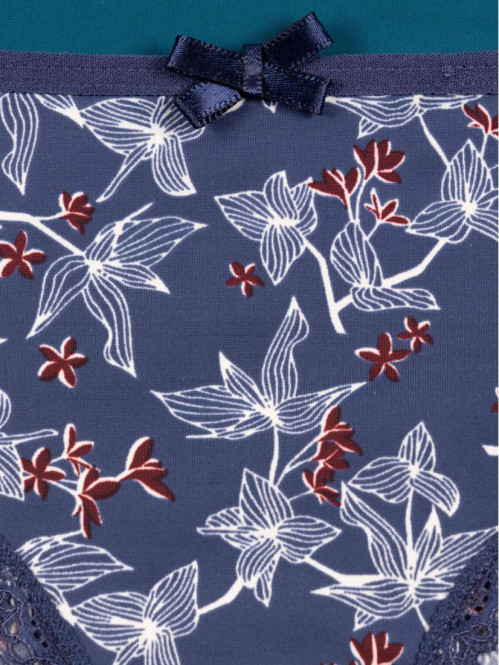 Lot 2 shorties imprimé/uni...