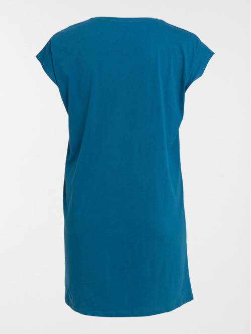 Liquette bleu paon grande...