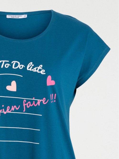 Liquette bleu paon grande...