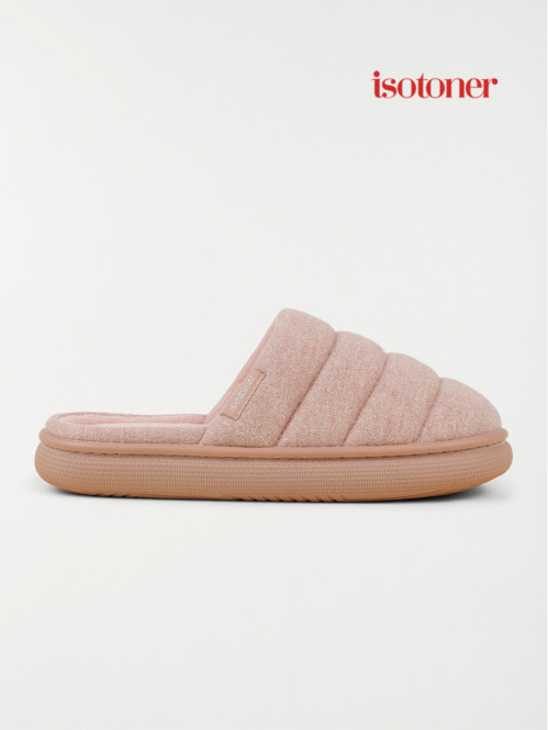 Chaussons roses Isotoner...