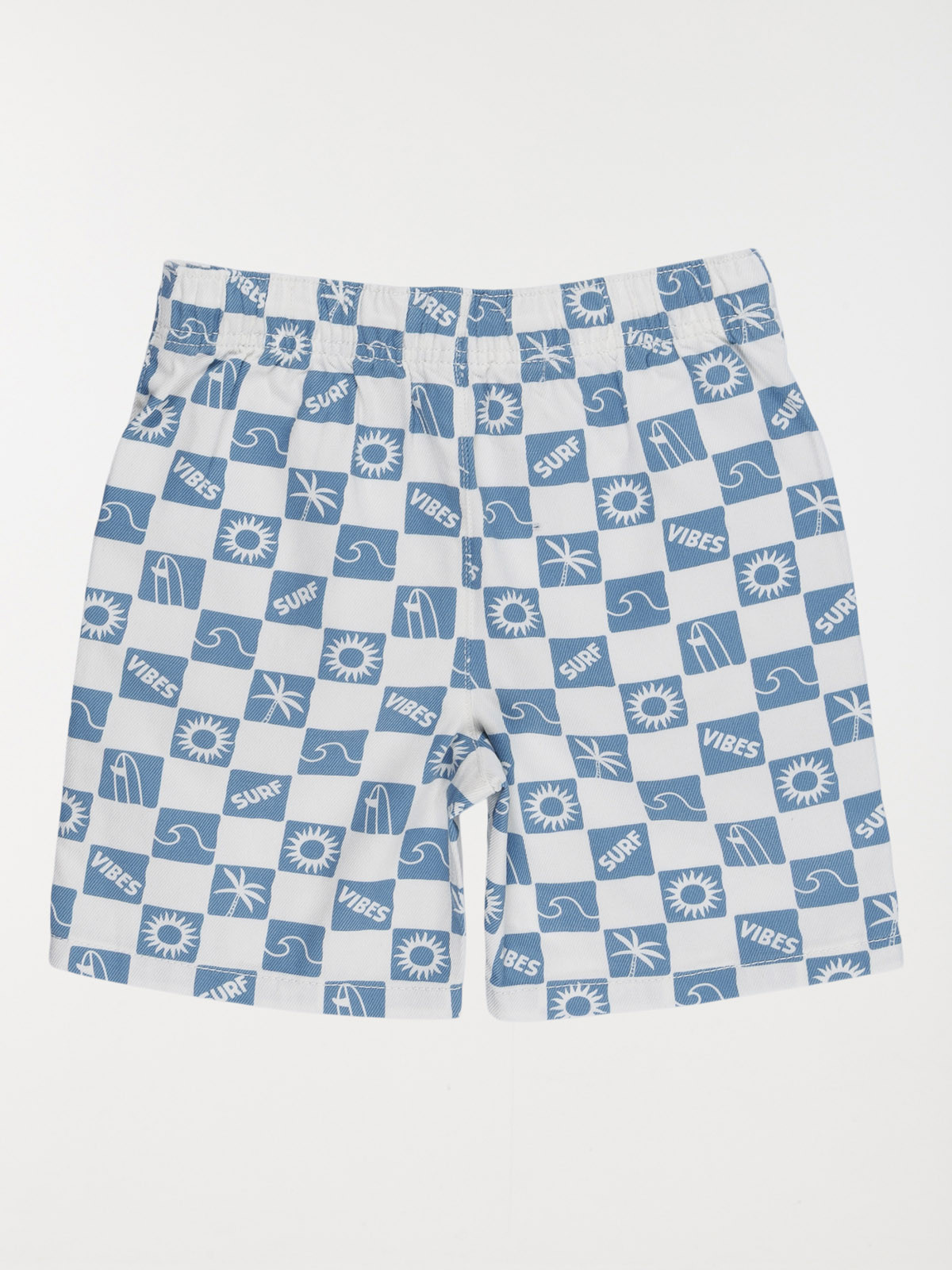 Bermuda imprimé damier garçon (3-12A)