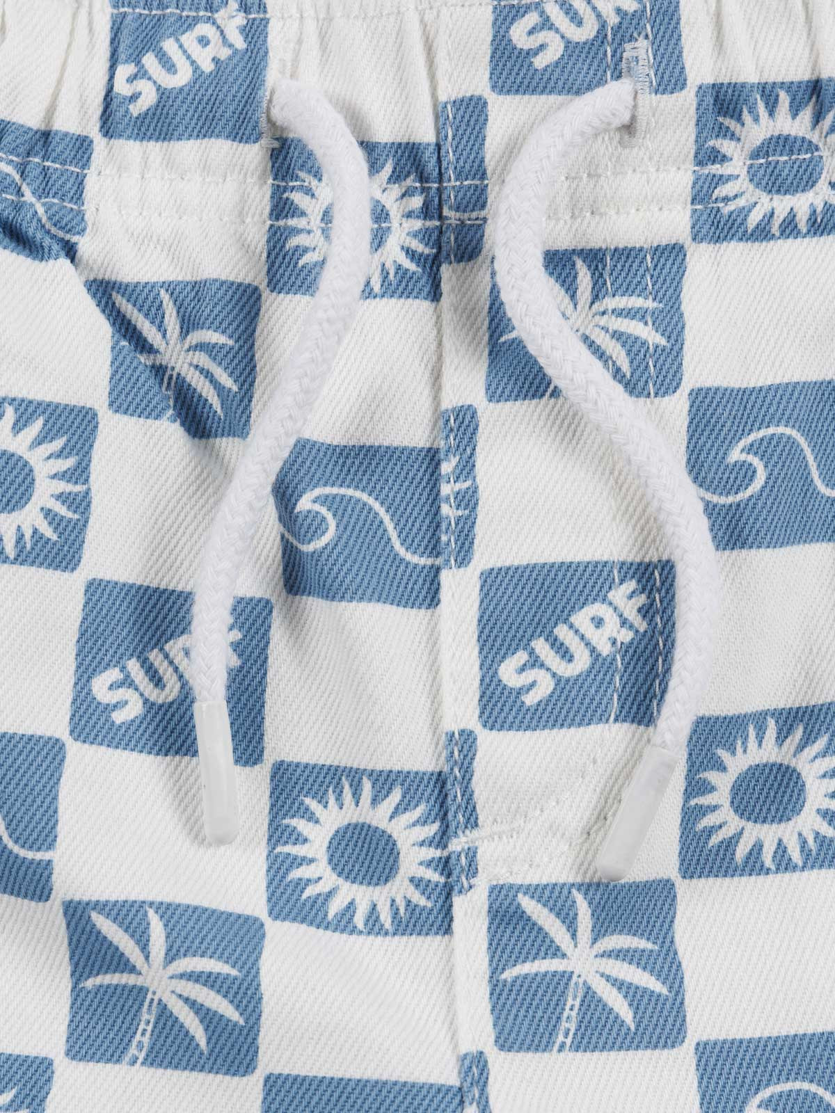 Bermuda imprimé damier garçon (3-12A)