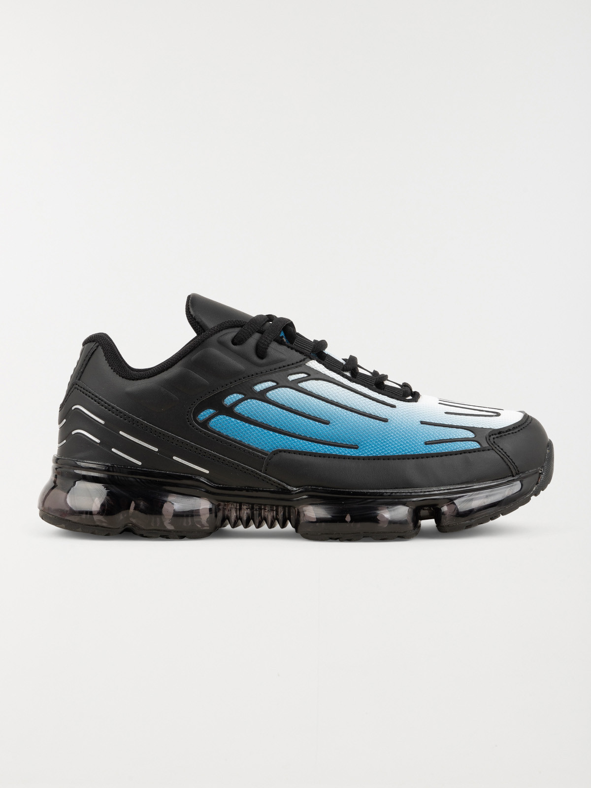 Baskets noires et bleues homme (40-46)