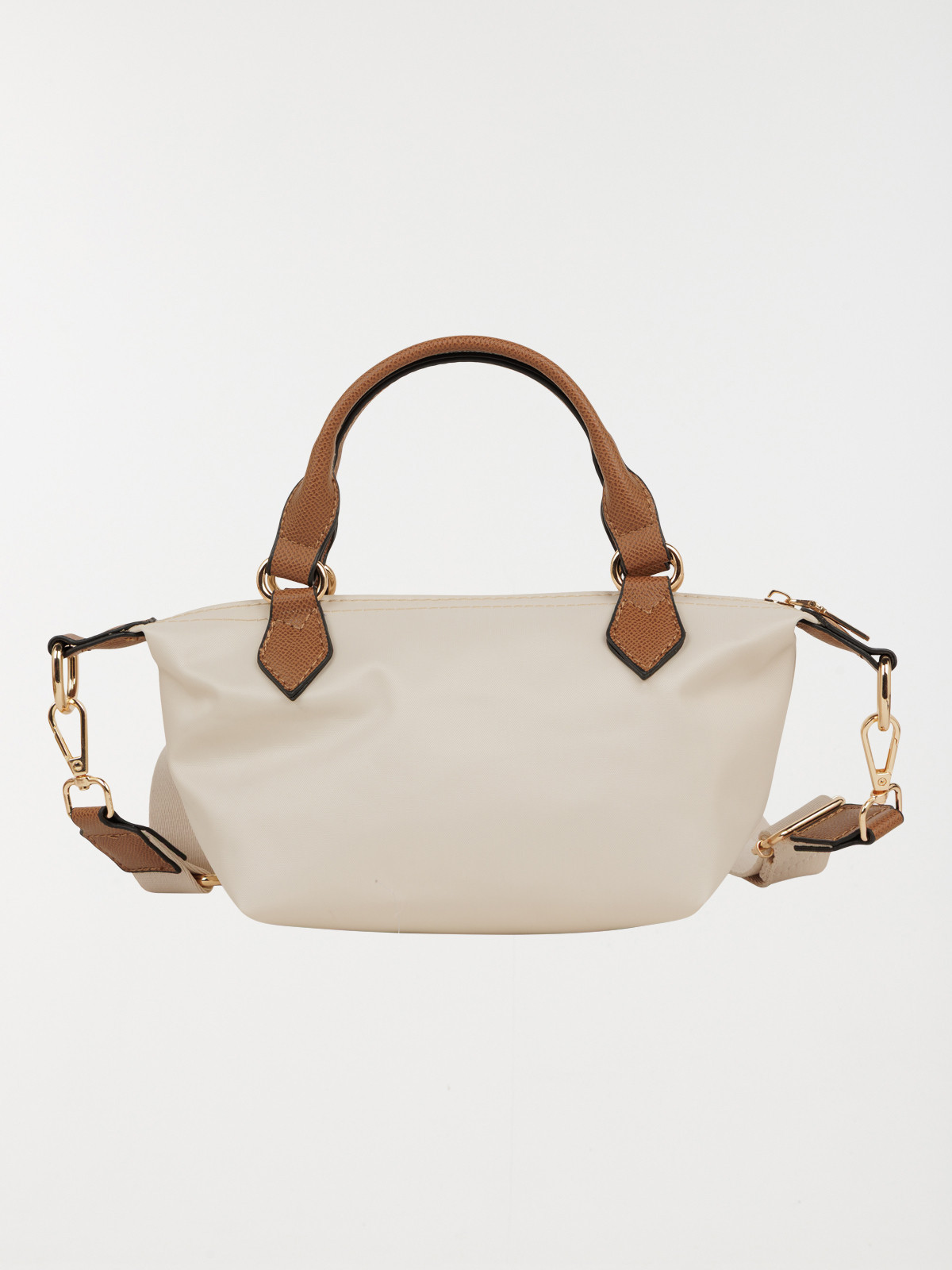 Sac à main bi-matière femme